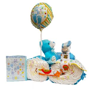 Delivery gift for newborn baby boy to Gaia maternity