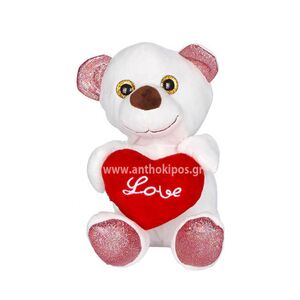 Teddy bear with love heart