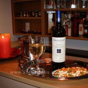 Ποτό Φιάλη Κρασί Λευκό Αθανασιάδη Οίνος Επιτραπέζιος Ξηρός (750ml)