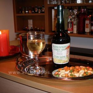 Ποτό Φιάλη Κρασί Λευκό Μακεδονικός Τοπικός Οίνος Τσάνταλη (750ml)