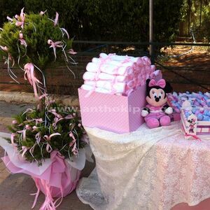 Baptism For Girl with fantastic outdoor decoration