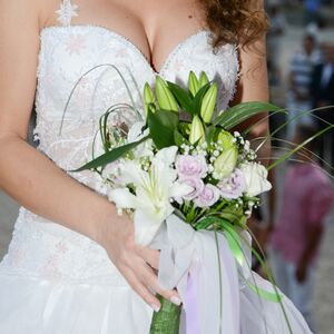 Nυφική Ανθοδέσμη-Μπουκέτο Γάμου σε ανάλαφρο στυλ