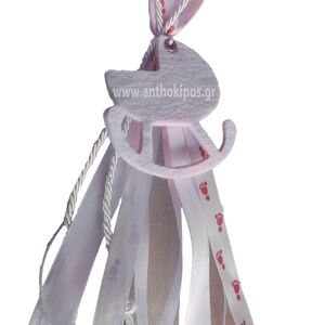 Christening Favor baby stroller with wonderful ribbons