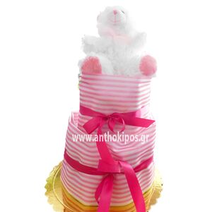 Diaper Cake for newborn baby girl