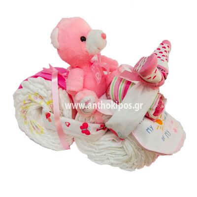 Delivery gift for newborn baby girl to Mitera maternity