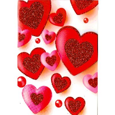 Greeting card (With hearts)