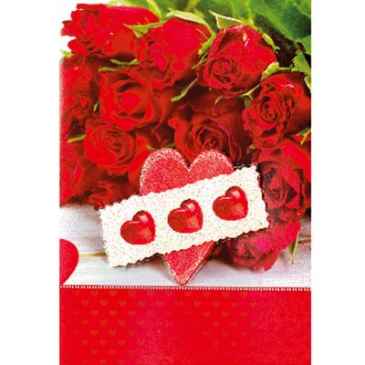 Greeting card (With roses)
