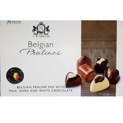 Chocolates belgian pralines