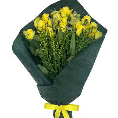 Yellow roses (17pcs.)