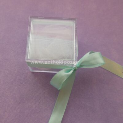 Wedding Favor, transparent-plexiglass boxWedding Favor, transparent-plexiglass box
