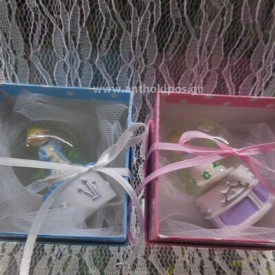 Christening Favor unique choice for twins (boy and girl)