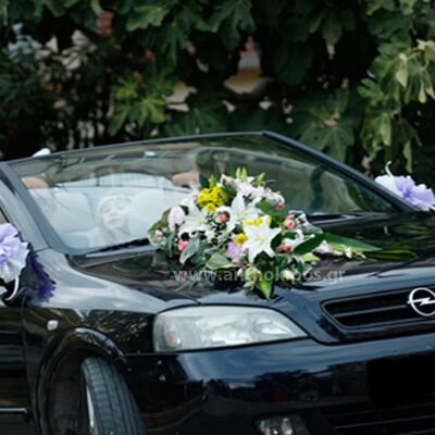Στολισμός Αυτοκινήτου Γάμου