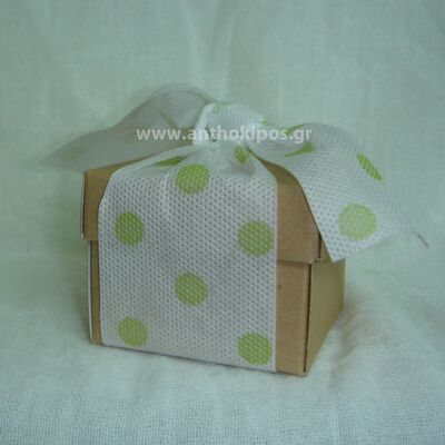 Wedding Favors, favor with natural box with pretty bow
