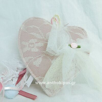 Wedding Favor a lovely hanging lace heart
