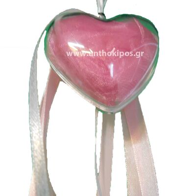 Wedding Favors, favor with hanging heart