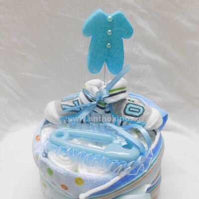 Diaper Cake for birth baby boy