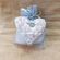 Wedding Favors, favor with fabric heart combined with pouch
