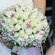 Νυφική Ανθοδέσμη-Μπουκέτο Γάμου με λευκό και λιλά τριαντάφυλλο