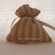 Wedding Favor refined with linen pouch