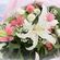 Εξωτερικός Στολισμός Γάμου με υπέροχη σύνθεση λουλουδιών πάνω σε υφάσματα