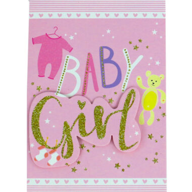 Ευχετήρια κάρτα Baby girl