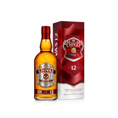 Φιάλη ουίσκι Chivas Regal Aged 12Years