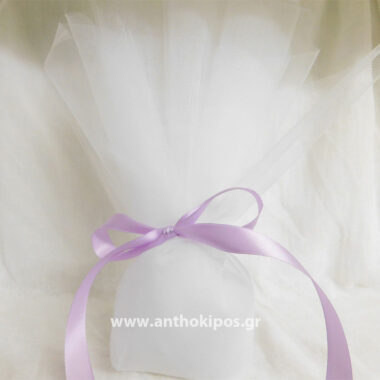 Wedding Favor with tulle, classic
