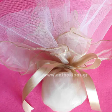 Wedding Favors, classic favor in beige shades