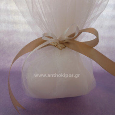 Wedding Favor with tulle and butterfly motif