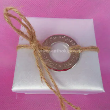 Wedding Favors, favor with white box and love ring