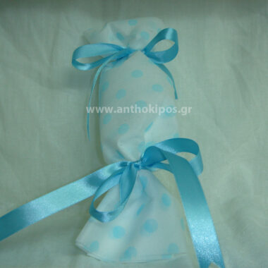 Christening Favor candy in light blue shade
