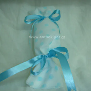 Christening Favor candy in light blue shade