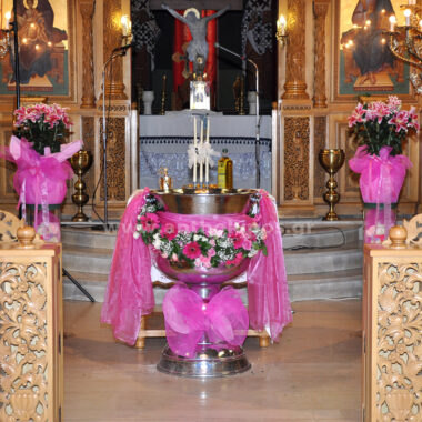 Baptism For Girl with wonderful decoration