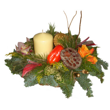 Christmas - New Year flower unique arrangement