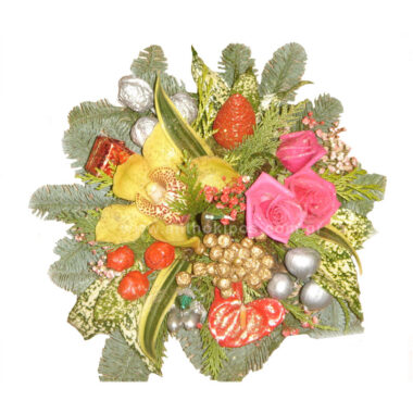 Christmas - New Year flower arrangement