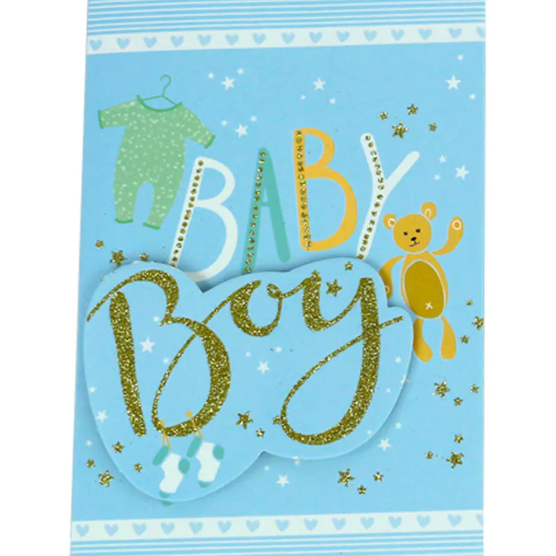 Ευχετήρια κάρτα Baby boy