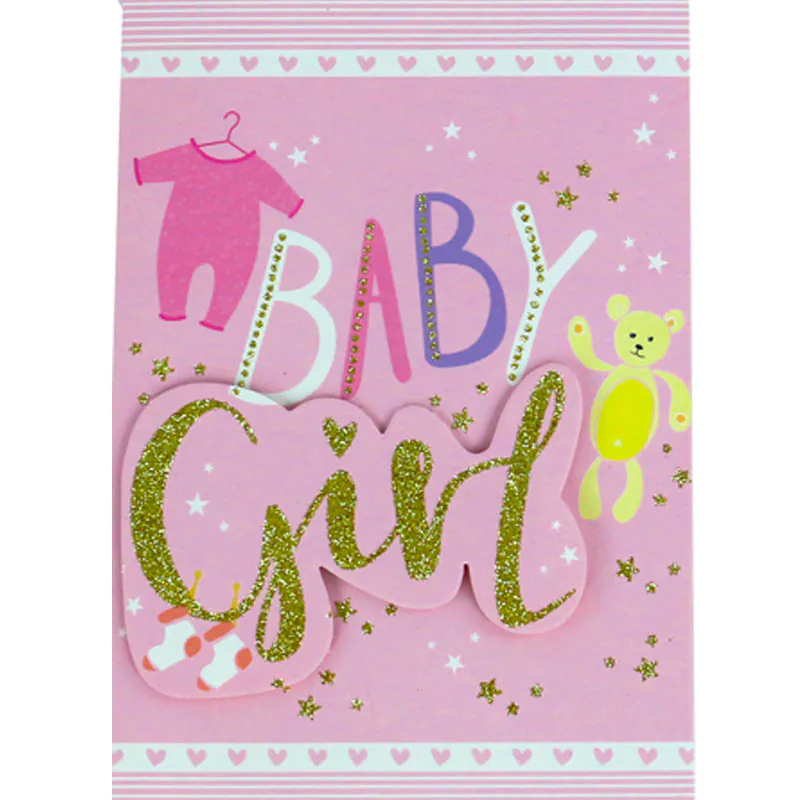 Ευχετήρια κάρτα Baby girl