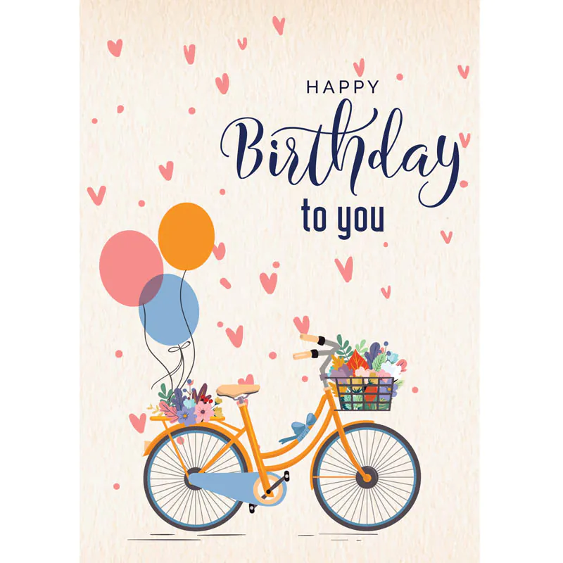 Ευχετήρια κάρτα Happy birthday