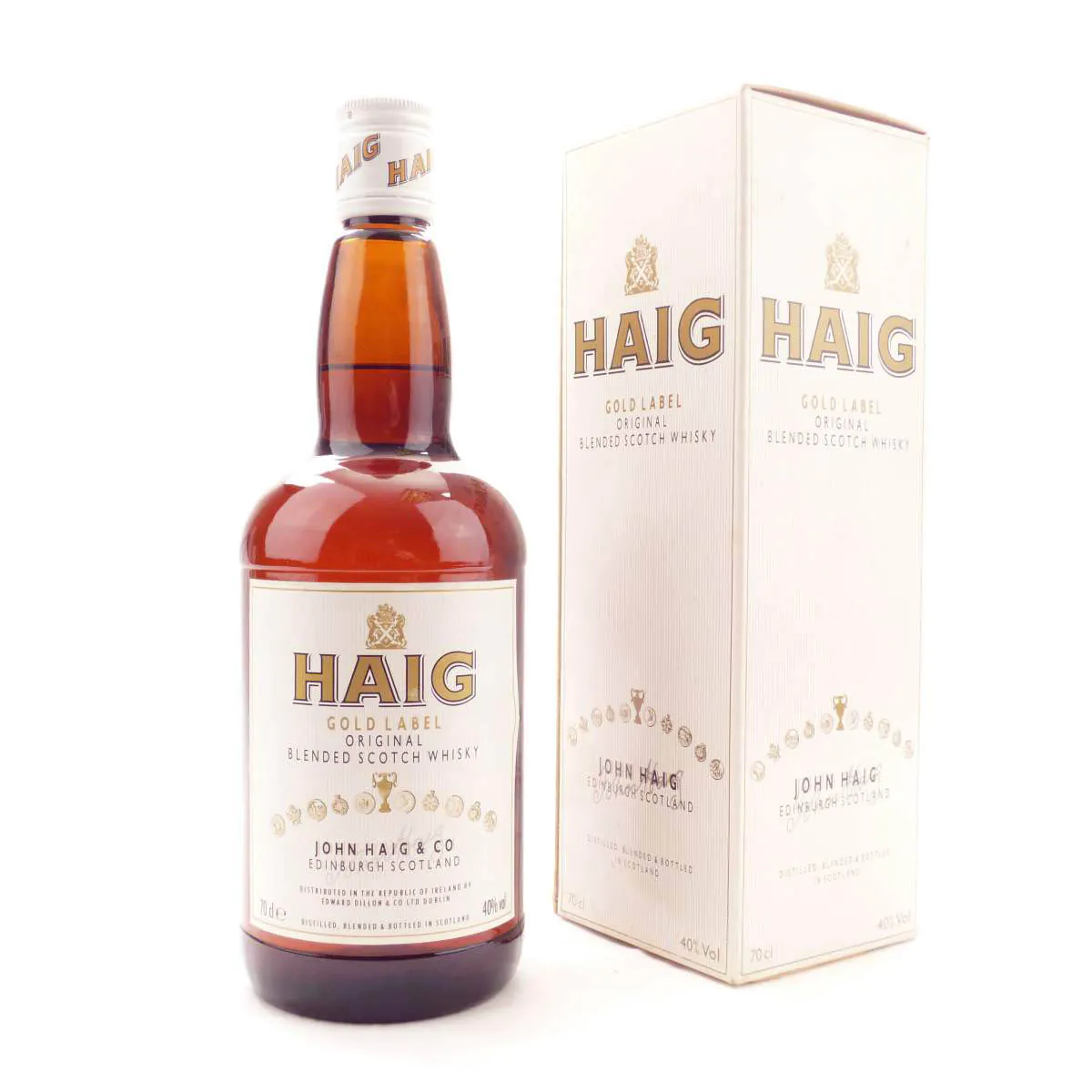 Φιάλη ουίσκι Haig Gold Label