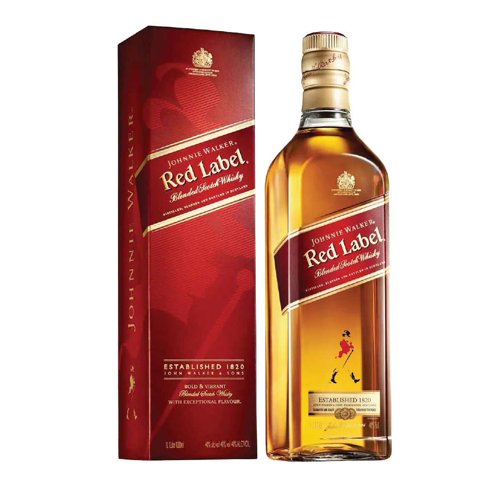 Φιάλη ουίσκι Johnie Walker Red Label