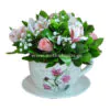 Cup with flowers