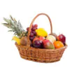 Basket with fruits
