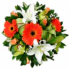 Flower arrangement for table