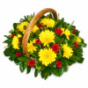 Vibrant flower arrangement