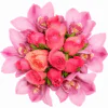Romantic pink flower arrangement